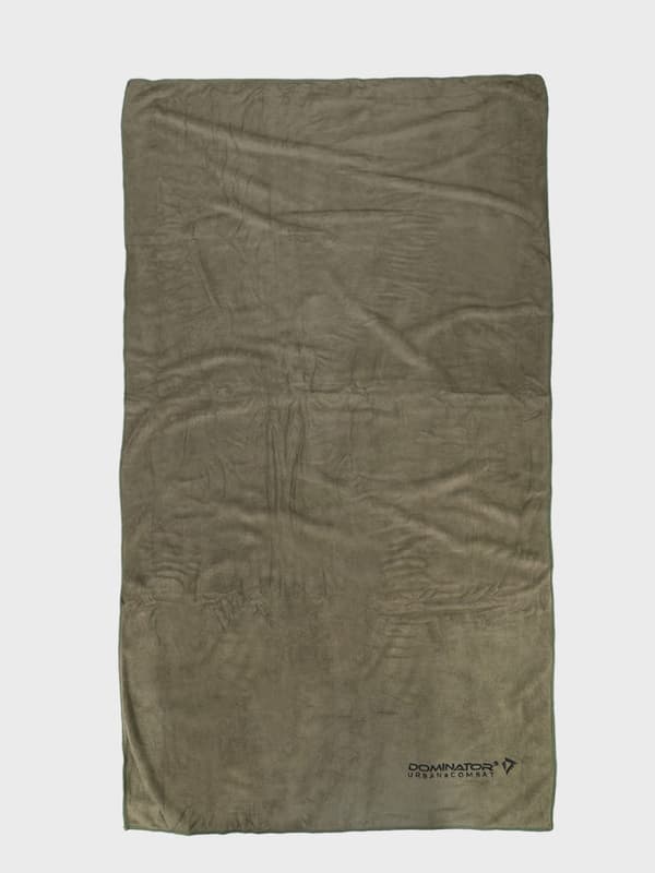 Hurtigtørrende håndklæde Dominator 140x70 mikrofiber olivengrøn