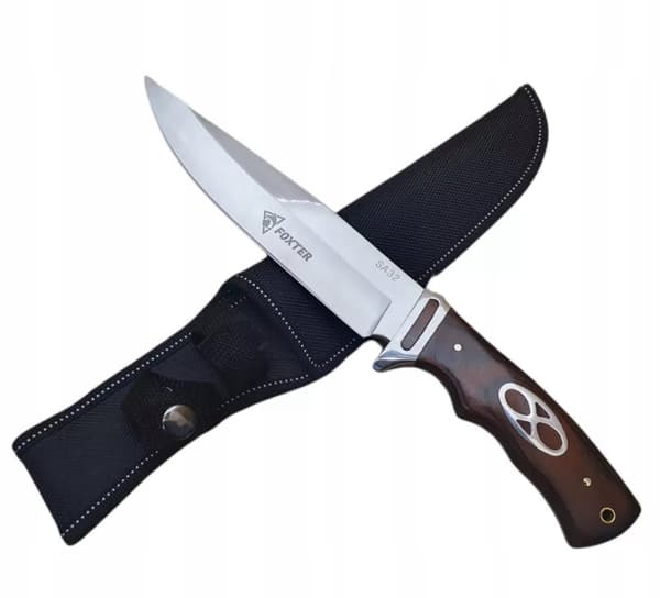 KNIV DAGGER FINKA JAGT 31CM TACTICAL 420 RUSTFRI STÅL + ETUIER