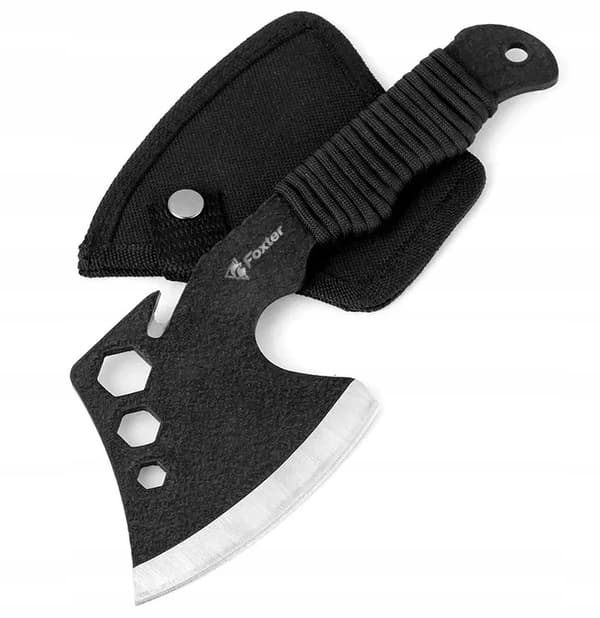 Øksekniv tomahawk økse solid økse 26cm STØBET MILITÆR KASSE