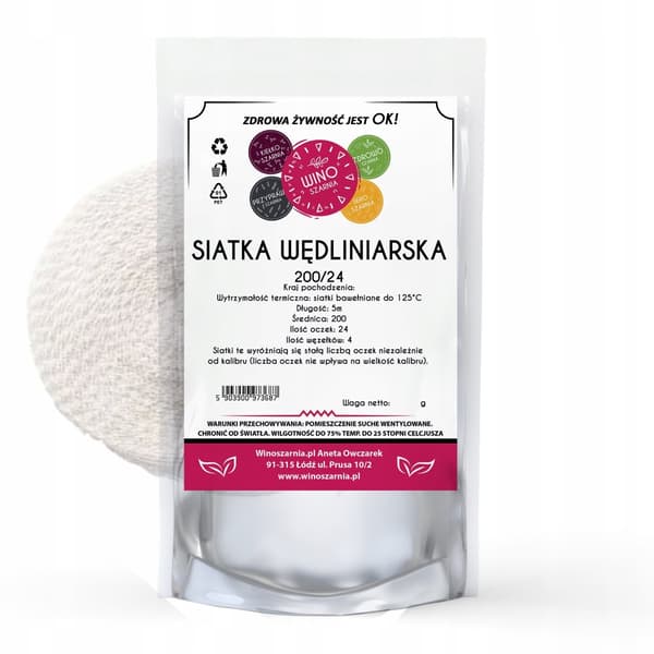 Net til skinkekød 200/24 - 5m