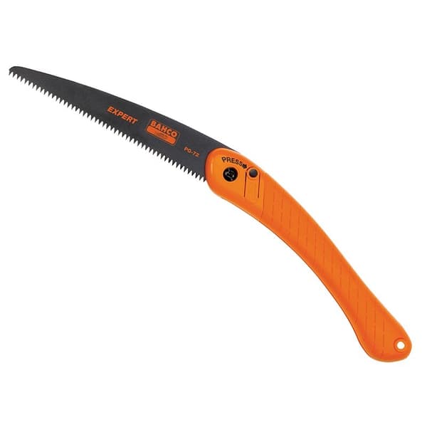 BACHO PG-72 (Bacho Laplander orange), Bahco friluftssåg orange, såg prepping