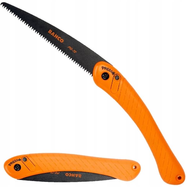 BACHO PG-72 (Bacho Laplander orange), Bahco friluftssåg orange, såg prepping
