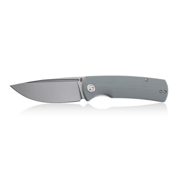Förstenad fisk Beluga PF-P01 Grå fällkniv