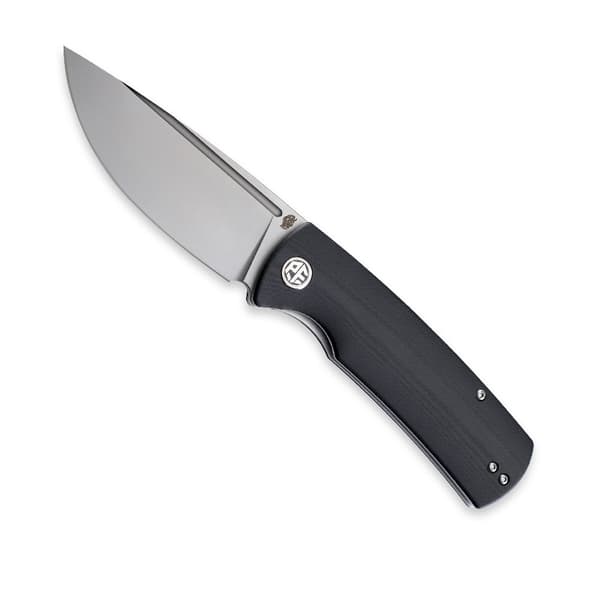 Petrified Fish Beluga PF-P01 Sort Foldekniv