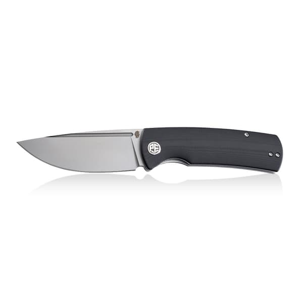 Petrified Fish Beluga PF-P01 Sort Foldekniv