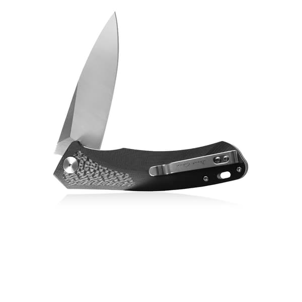 Petrified Fish Pub PF-838 Foldekniv i Kulfiber og Satin