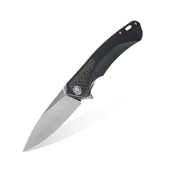 Petrified Fish Pub PF-838 Foldekniv i Kulfiber og Satin