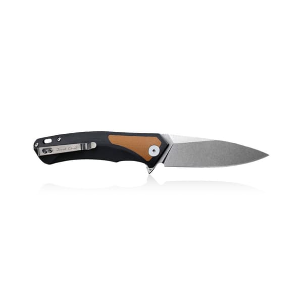 Petrified Fish Pub Foldekniv PF-838 BRW Brun-Stonewash
