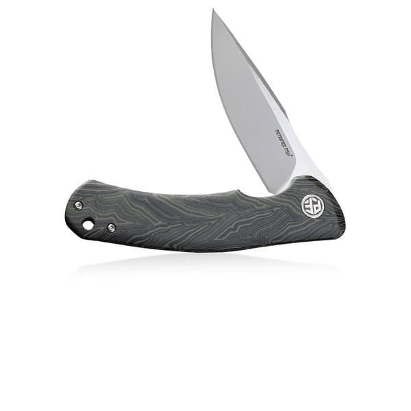 Petrified Fish Warrior PF-949 GR Damastmönsterfällkniv