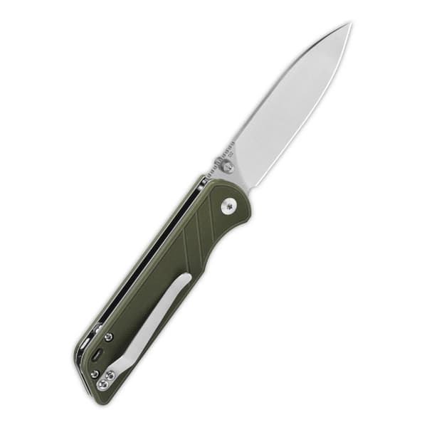 QSP Knife Parrot QS102-B Fällkniv D2 Stål Oliv G10
