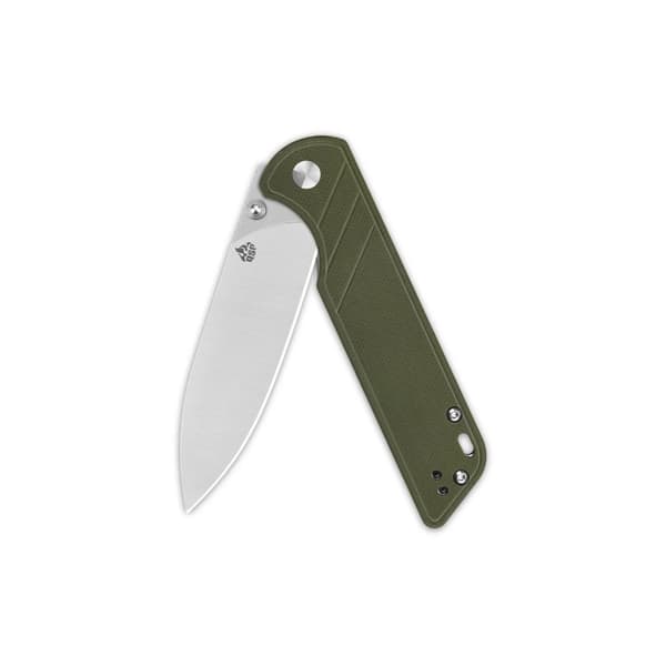 QSP Knife Parrot QS102-B Fällkniv D2 Stål Oliv G10