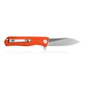 Miniatyrbillede 2 af 5: Petrified Fish Forward PF-818 OS Orange Satin Foldekniv