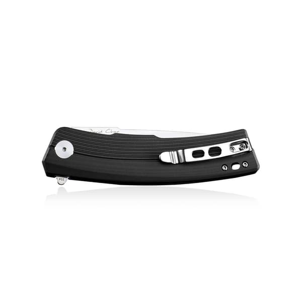 Petrified Fish Magazine Foldekniv PF-P02 D Sort
