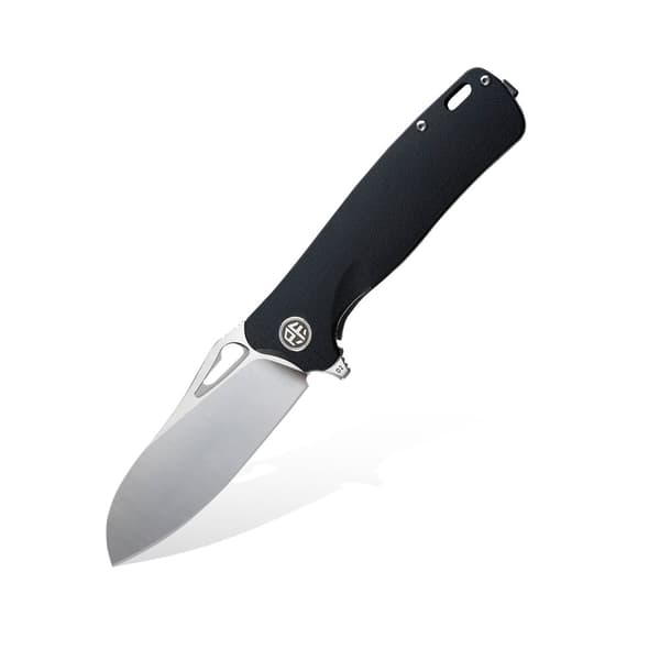 Petrified Fish Bunta PF-868 DS Sort Foldekniv