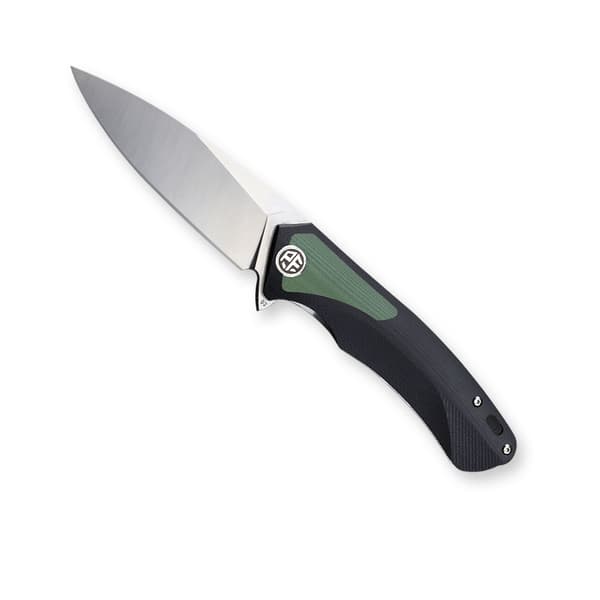 Petrified Fish Pub PF-838 GRS Grøn-Satin Foldekniv