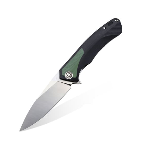 Petrified Fish Pub PF-838 GRS Grøn-Satin Foldekniv