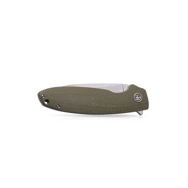 Petrified Fish Terra PF-B01 GRMW Grön Micarta Fällkniv