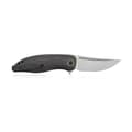 Miniatyrbillede 5 af 7: Petrified Fish Simum PF-P06 DMS Sort Micarta Foldekniv
