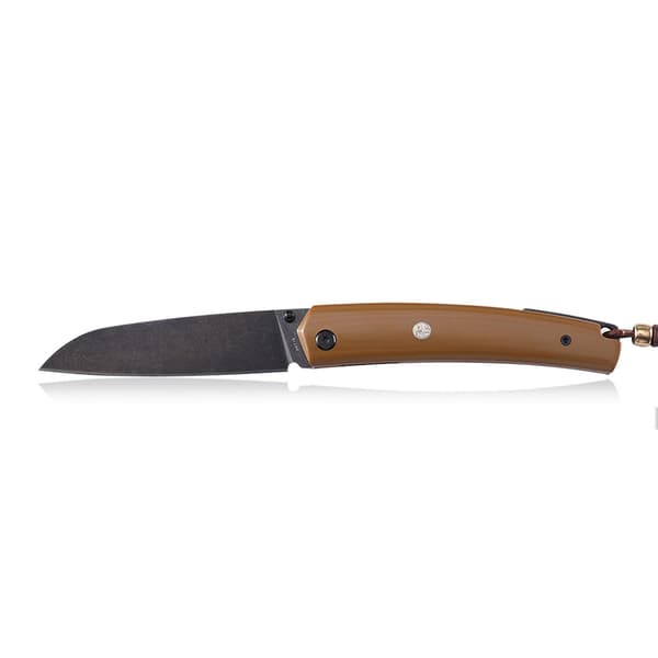 Forstenet fisk Patte foldekniv PF-719 BRDW