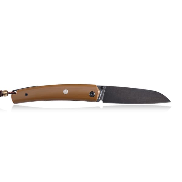 Forstenet fisk Patte foldekniv PF-719 BRDW