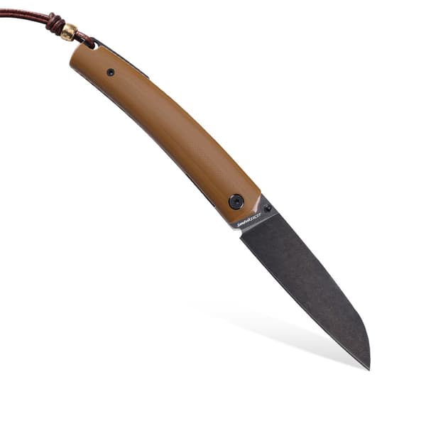 Forstenet fisk Patte foldekniv PF-719 BRDW