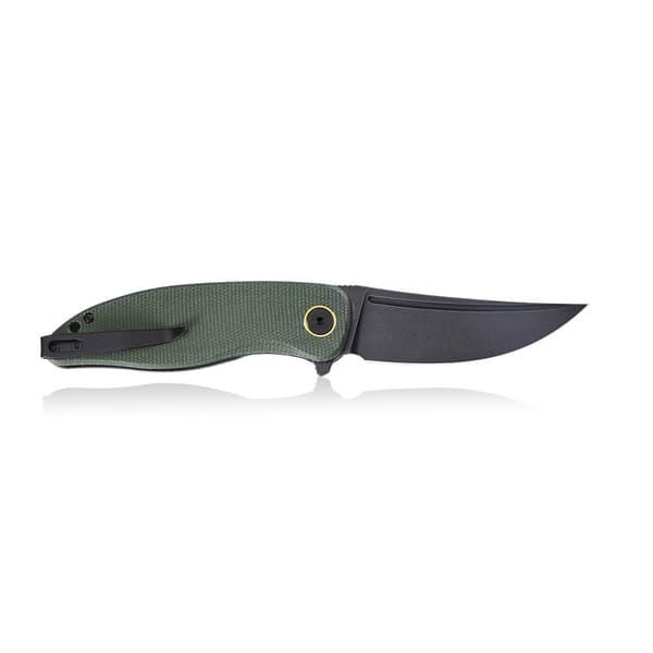Petrified Fish Simum PF-P06 GRMDW Grön Micarta Fällkniv