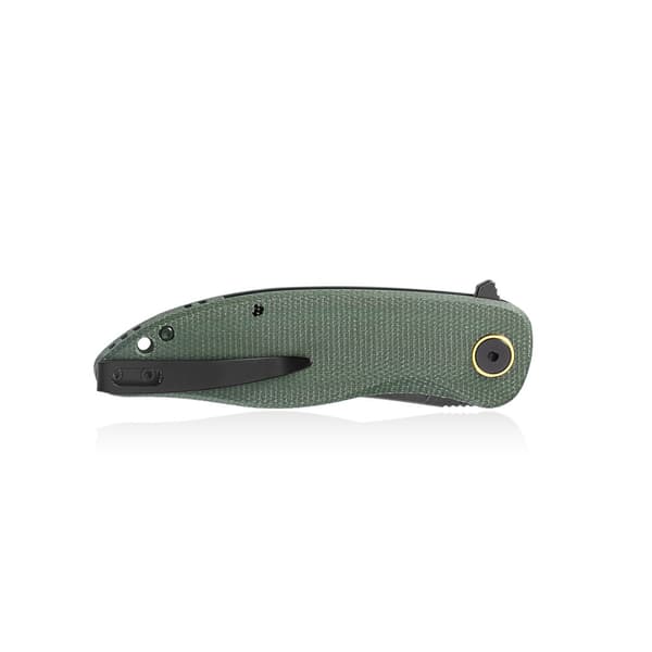 Petrified Fish Simum PF-P06 GRMDW Grön Micarta Fällkniv