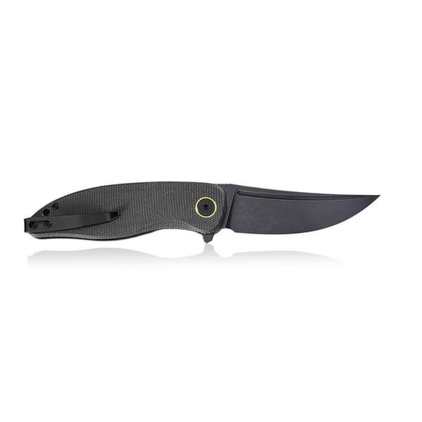 Petrified Fish Simum PF-P06 DMDW Svart Micarta Fällkniv