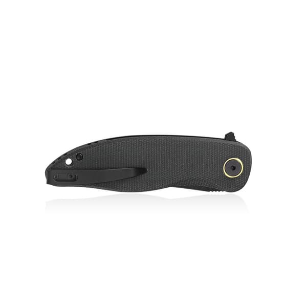 Petrified Fish Simum PF-P06 DMDW Svart Micarta Fällkniv