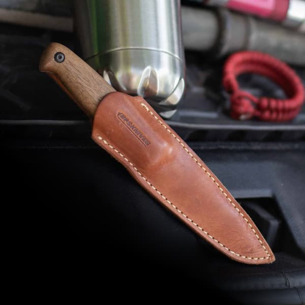 BPS Knives Läderslida för SHCOMP Kniv Brun Universal