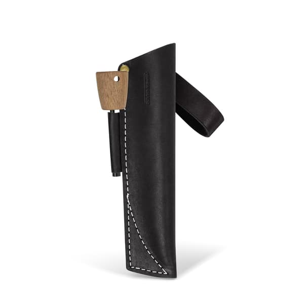 BPS Knives SH07 Sort Universal Læderskede med Optændingsstarter
