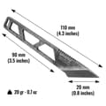 Miniatyrbillede 2 af 11: BPS Knives Mini Kiridashi kniv