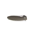 Miniatyrbillede 4 af 4: Petrified Fish Terra PF-B01 KAS Foldekniv Khaki (Olivengrøn Micarta)