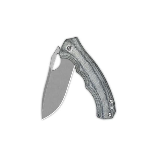 QSP Knife Gorilla QS153-B1 Foldekniv Stonewashed 14C28N Denim Micarta