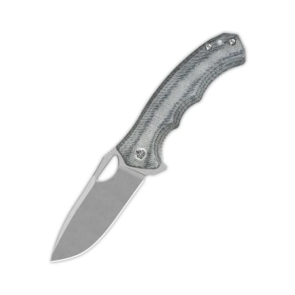 QSP Knife Gorilla QS153-B1 Foldekniv Stonewashed 14C28N Denim Micarta