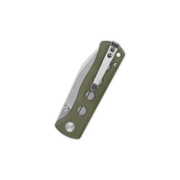 QSP Knife Canary QS150-F1 Stonewashed 14C28N Olivgrön G10 fällkniv