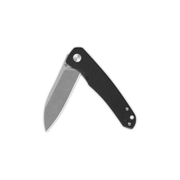 QSP Knife Otter QS140-C1 Foldekniv Stonewashed 14C28N Sort G10