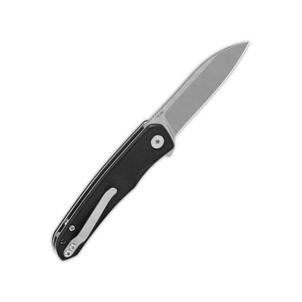 QSP Knife Otter QS140-C1 Foldekniv Stonewashed 14C28N Sort G10