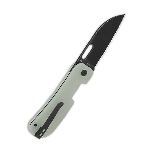 QSP Knife Variant PE Fällkniv QS154-B Svart 14C28N Jade G10 av Jacob Lundquist