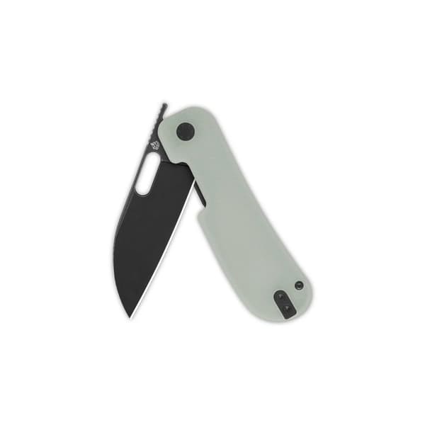 QSP Knife Variant PE Fällkniv QS154-B Svart 14C28N Jade G10 av Jacob Lundquist