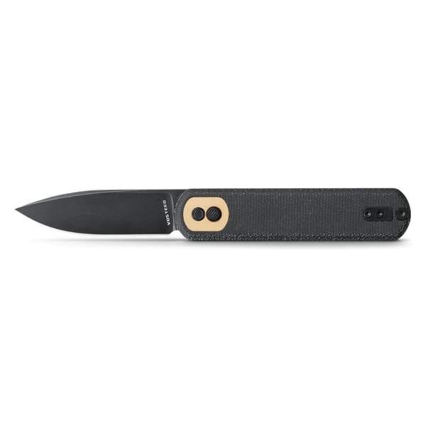 Vosteed Corgi Trek Lock Black 14C28N Black Micarta fällkniv CG3S05