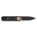 Miniatyrbild 7 av 8: Vosteed Corgi Trek Lock Black 14C28N Black Micarta fällkniv CG3S05