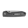 Miniatyrbillede 8 af 8: Foldekniv Vosteed Raccoon Knaplås Satin 14C28N Sort Micarta RC3SVM2
