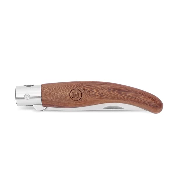 MAIN Knives Spanish Line 9004 440A Bubinga Wood Folding Knife