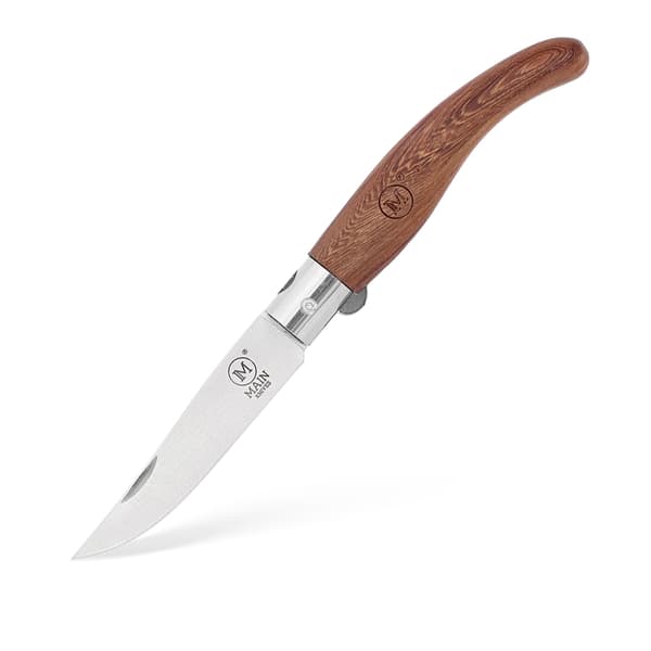 MAIN Knives Spanish Line 9004 440A Bubinga Wood Folding Knife