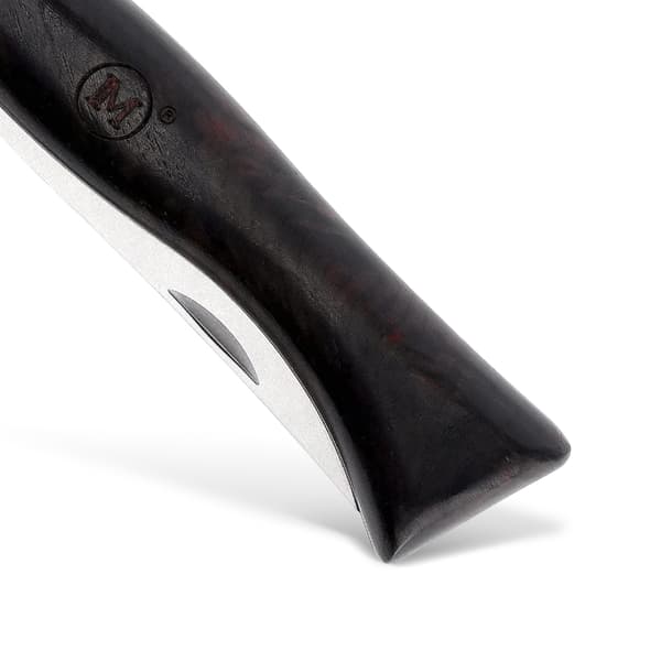 MAIN Knives Italian Line 10003 Trailing Point 440A Fällkniv i Ebenholtsträ