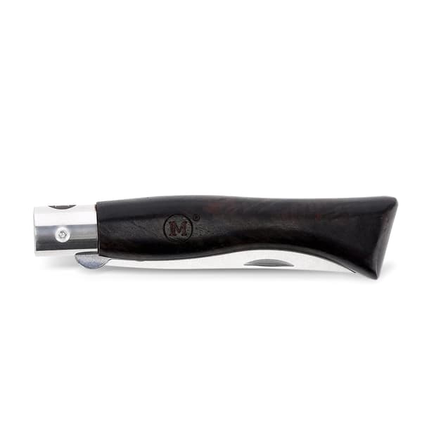 MAIN Knives Italian Line 10003 Trailing Point 440A Fällkniv i Ebenholtsträ