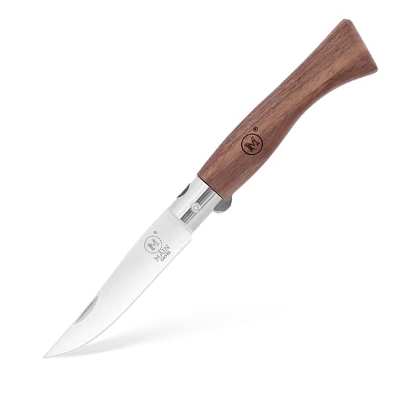 MAIN Knives Italian Line 10001 Trailing Point 440A fällkniv i valnötsträ