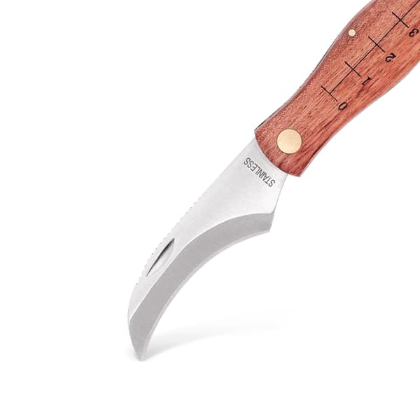 Hopfällbar svampkniv MAIN Knives Svampkniv 7000 420 Bubinga Trä