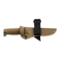 Pikkukuva 3 / 4: Peltonen Knives M07 Ranger Puukko Sissipuukko FJP126 -veitsi, 80CrV2-terästä, Cerakote FDE -pinnoite, Coyote TPE -kahva, Coyote-komposiittituppi